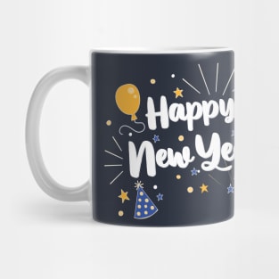 Happy New Year Party Mug